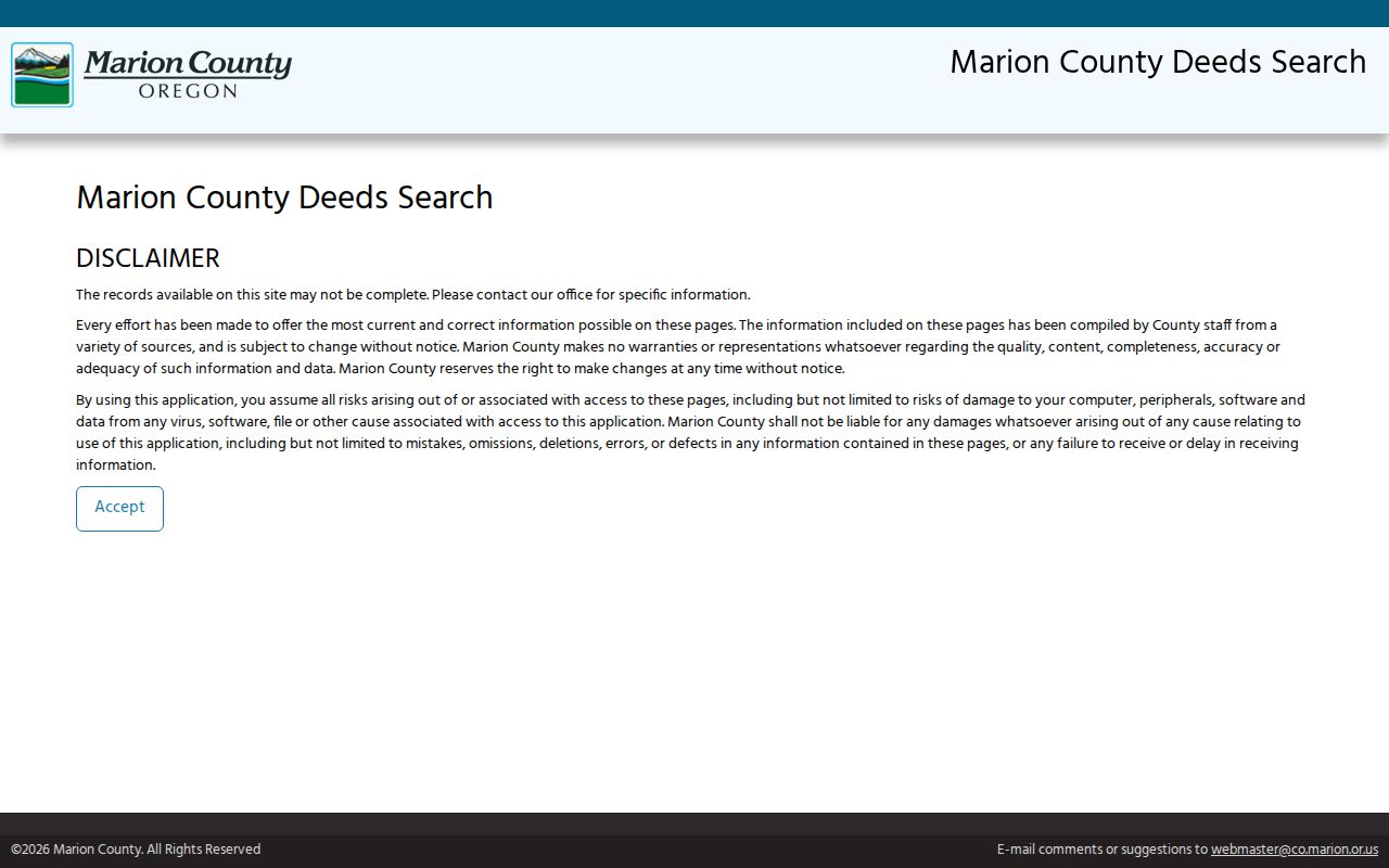 Woodburn street directory Marion County historic deed index search